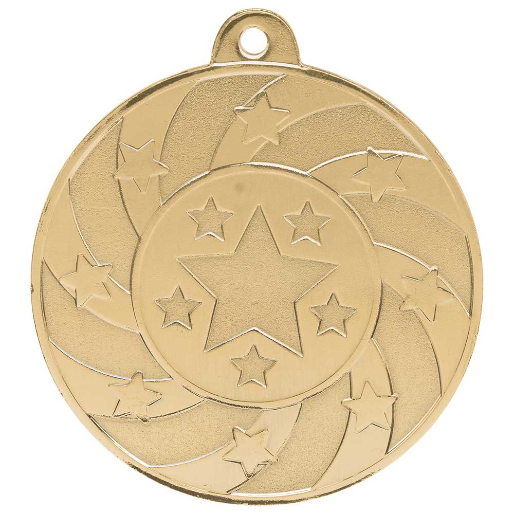 Blaze Medal Gold 50mm - bespokesportsmedals.com