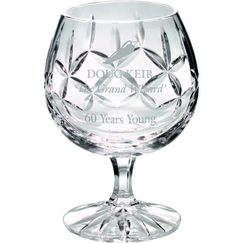 290ML BRANDY GLASS BLANK PANEL - 4.75in