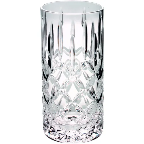 405ML HIGHBALL GLASS TUMBLER FULLY CUT - 6in