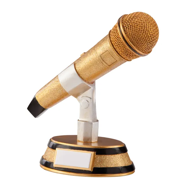 Karaoke King Music Microphone Award 175mm