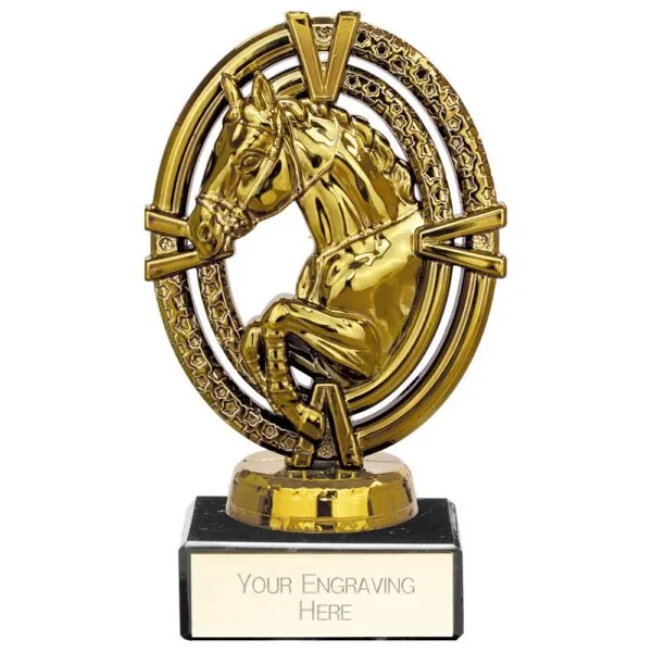 Maverick Legend Equestrian Award Fusion Gold 125mm