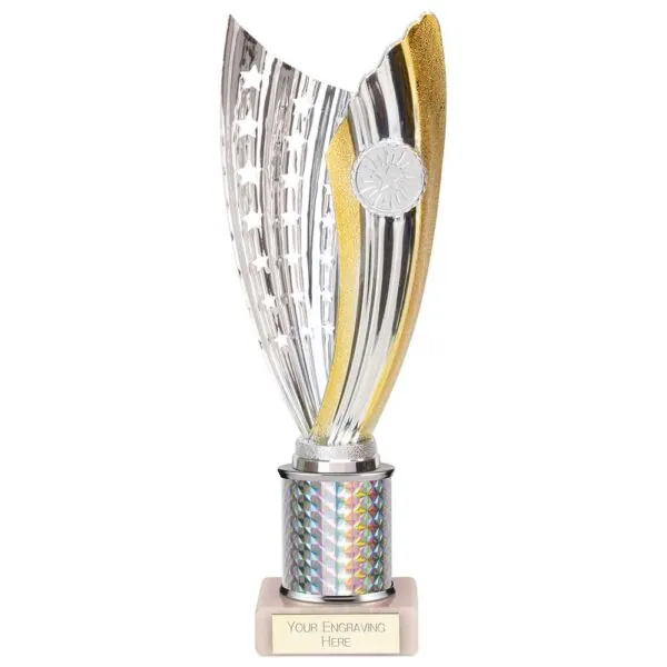 Glamstar Plastic Trophy Silver 265mm