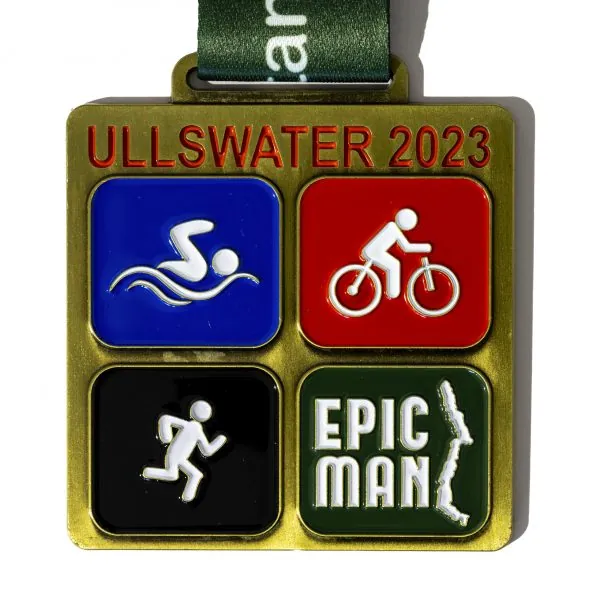 Custom Made triathlon Medals